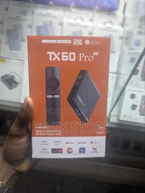 Android TV Box TX60 Pro 24K Ultra HD