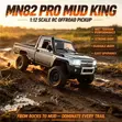 YK41011 1/10 Scale 4WD RC Crawler Pickup Truck - 2