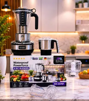 Waterproof 6-in-1 Blender, Chopper, Juicer