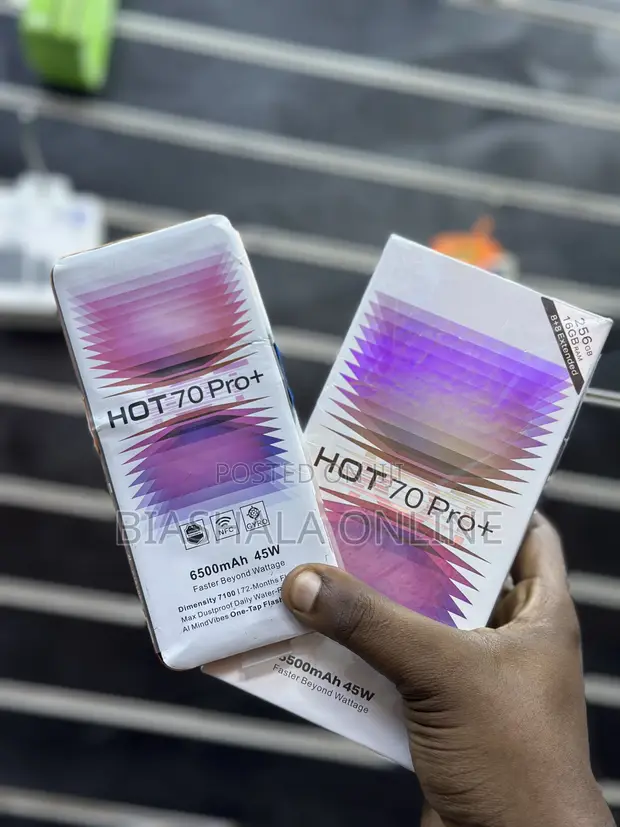 New Infinix Hot 70 Pro 5G+ 256GB Orange - 1