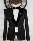 Men's Suit Style Neck Tie Set - 2