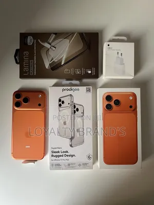 Apple iPhone 17 Pro Max 1TB Mpya Rangi ya Chungwa