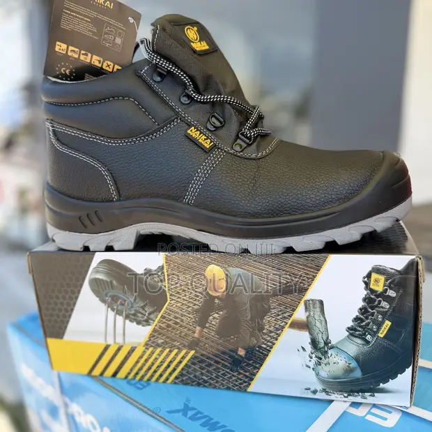 Brand New Leather Safety Boots - 1