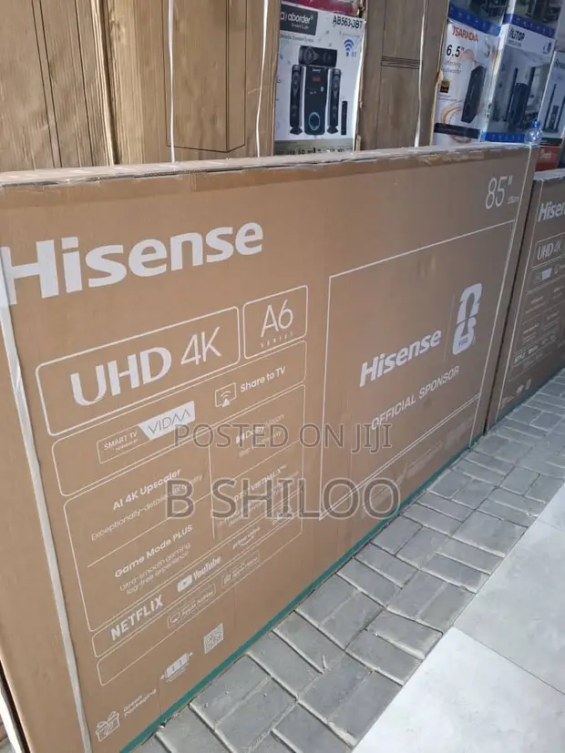 Hisense 85" 4K UHD Smart TV (A6 UHD) - 1
