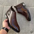 Classic Step Men's Leather Boots - Boxed - 1