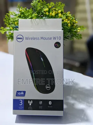 Panya Isiyo na Waya ya Dell W10 RGB Bluetooth 2.4G