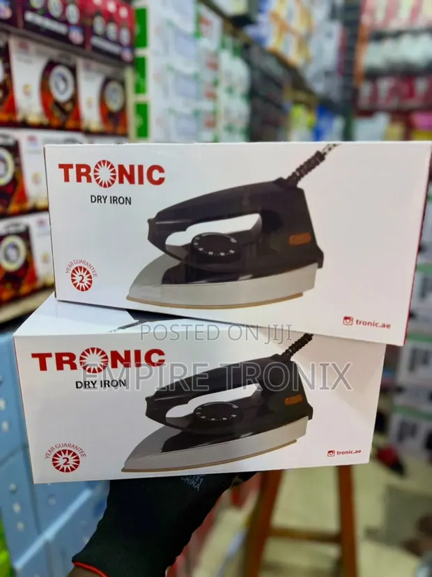 Tronic Dry Iron 1200W Heavy Duty Non-Stick Ceramic - 1