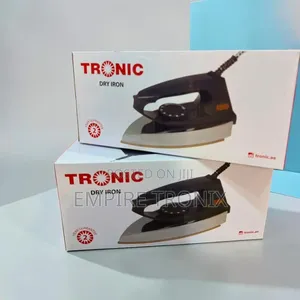 Tronic Dry Iron 1200W Heavy Duty Non-Stick Ceramic