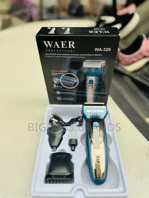 Waer 3-in-1 Hair Clipper, Nose Trimmer & Shaver
