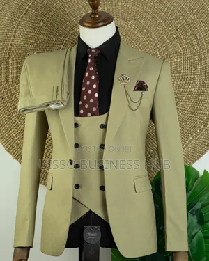 New Fashion Tied Suit - Multicolor