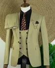 New Fashion Tied Suit - Multicolor - 4