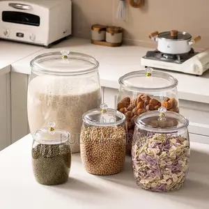 Acrylic Kitchen Storage Containers (Set of 5)