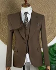 Mario Casas Men's Multicolor Suit - Brand New - 1