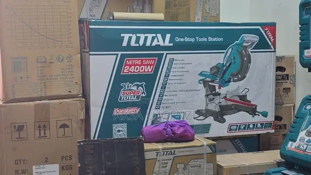 Total 2400W Sliding Mitre Saw - 1