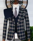 Mario Casas Cotton Fabric Suit - Multicolor - 2