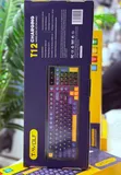 Kibodi Isiyo na Waya ya T-Wolf T12 Inayochajiwa - Njia Mbili 2.4GHz/Bluetooth - 3