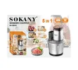 Sokany 5-in-1 Wonder Chopper 3L - Meat Grinder, Slicer, Peeler - 2