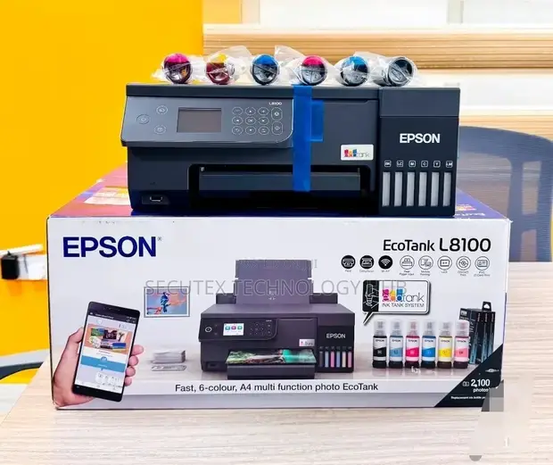 Epson EcoTank L8100 A4 Wi-Fi Multifunction Photo Printer - 1