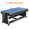 Brand New 7ft 4-in-1 Reversible Pool Table - 4