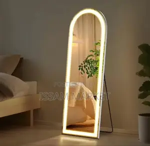 Modern Mirror with LED Lights