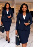 Women's Dress Suit - Multicolor - 2