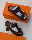 Clarks Men's Leather Sandals - Brown - 1
