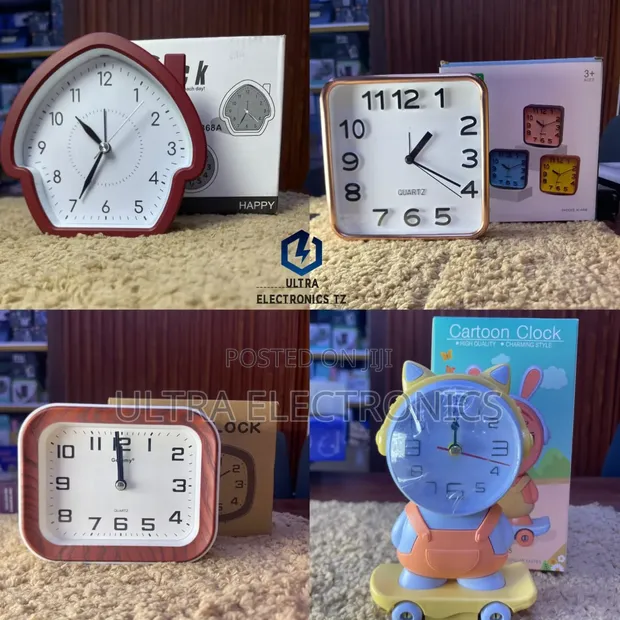 Stylish Alarm Clock - Battery Operated - 1