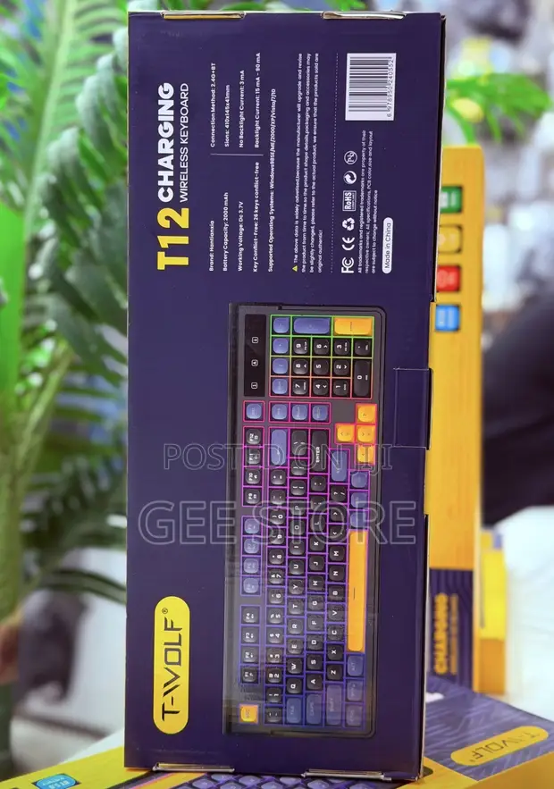 T12 Wireless Mechanical Keyboard - 1
