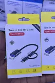 2-in-1 USB OTG Adapter Cable (Type-C & Micro-USB) - 1