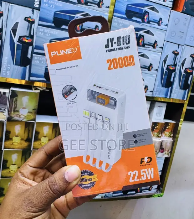 Punex JY-610 Power Bank 20000mAh - 1