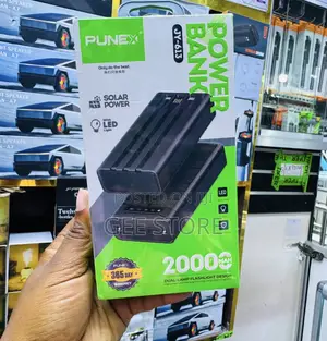 Punex JY-613 Solar Power Bank 20000mAh