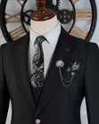 Mario Casas Classic Suit - 3 Pieces - 1