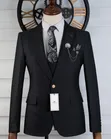 Mario Casas Classic Suit - 3 Pieces - 2