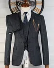 Men's Classic Suits - 3 Pieces - 1