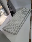 Used Wired MacBook Keyboard - White - 3