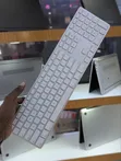 Used Wired MacBook Keyboard - White - 4