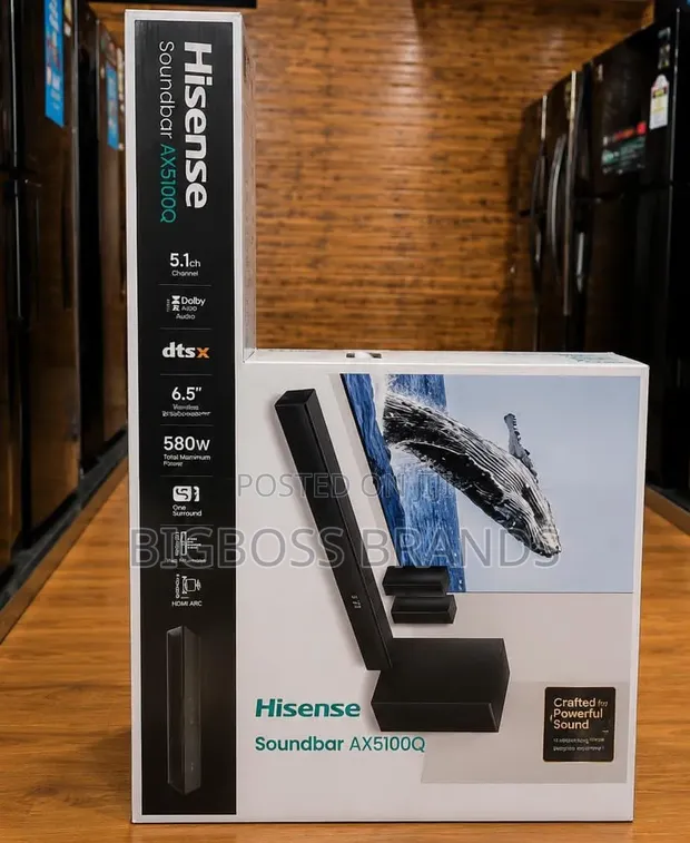 Hisense Sound Bar A5100Q 580W - 1