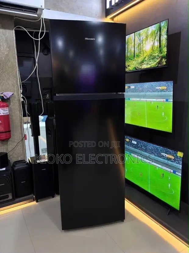 Friji la Hisense 287L Mlango Miwili RT1N300 - Nyeusi - 1