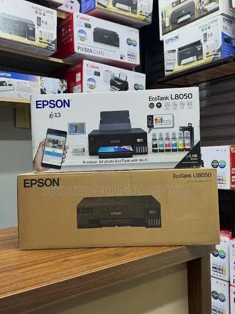 Epson EcoTank L8050 A4 Wi-Fi Photo Printer - 1