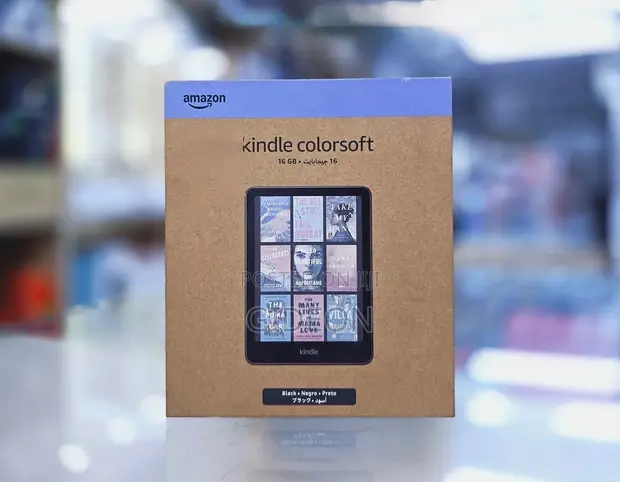 Amazon Kindle Mpya 16GB Nyeusi - 1