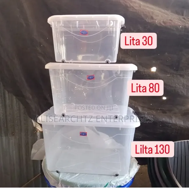 130L Storage Box - White - 1