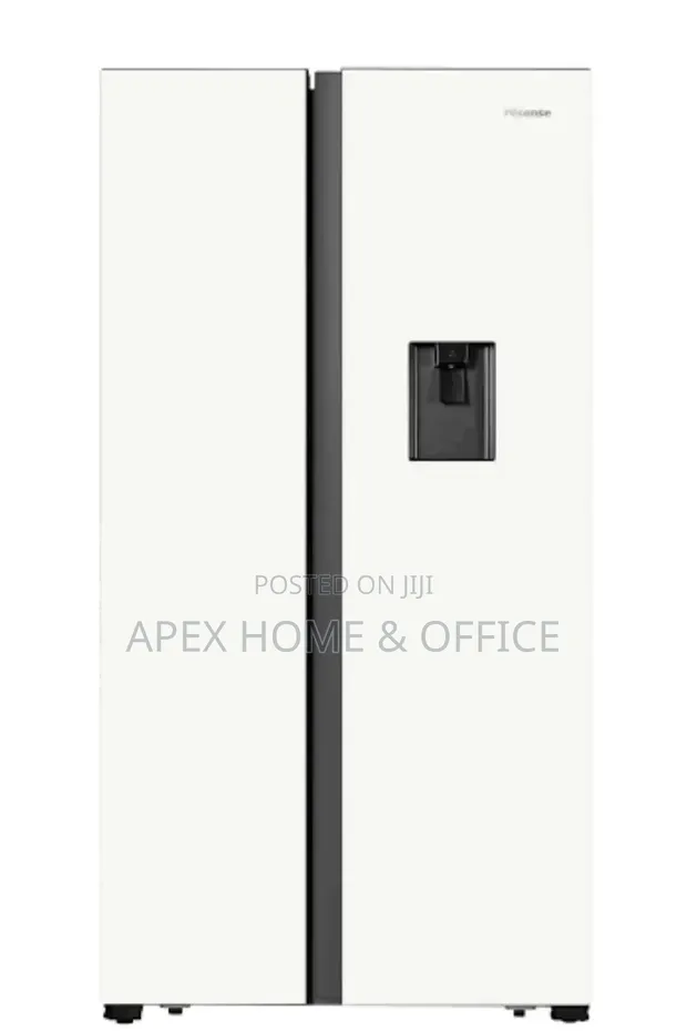 Hisense Fridge H670sdw-Wd White (508L) - 1