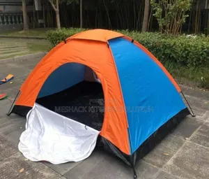 Manual 4-Person Camping Tent
