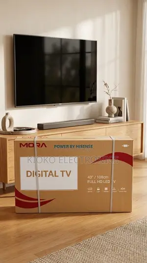 MORA 43" LED TV Powered by Hisense (Non-Smart)