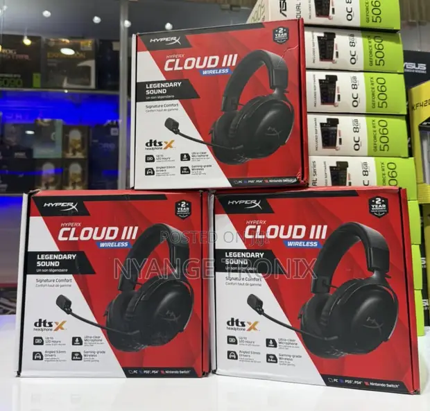 HyperX Cloud 3s Wireless Headphones - 1