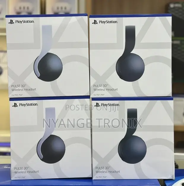 Sony Pulse 3D Black Wireless Gaming Headset - 1