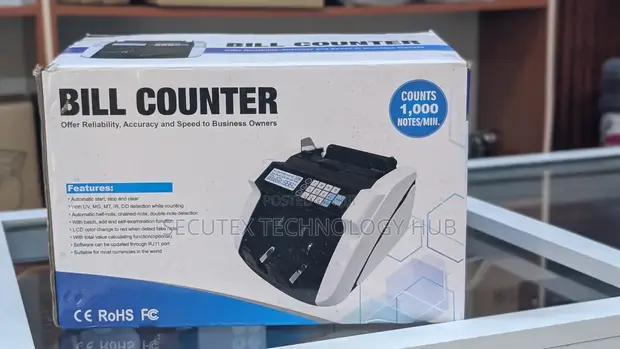 Brand New Bill Counter - 1000 Notes/Min - 1
