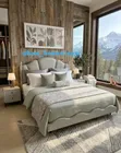 Modern Imported Metal Framed Sofa Bed 5x6 FT - 1