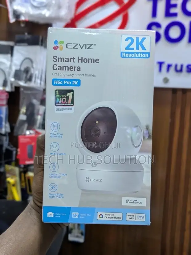 EZVIZ H6C Pro 2K Smart Home Security Camera - 1