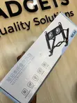 Plastic Laptop Cooling Stand - Inaweza Kurekebishwa Urefu - 1